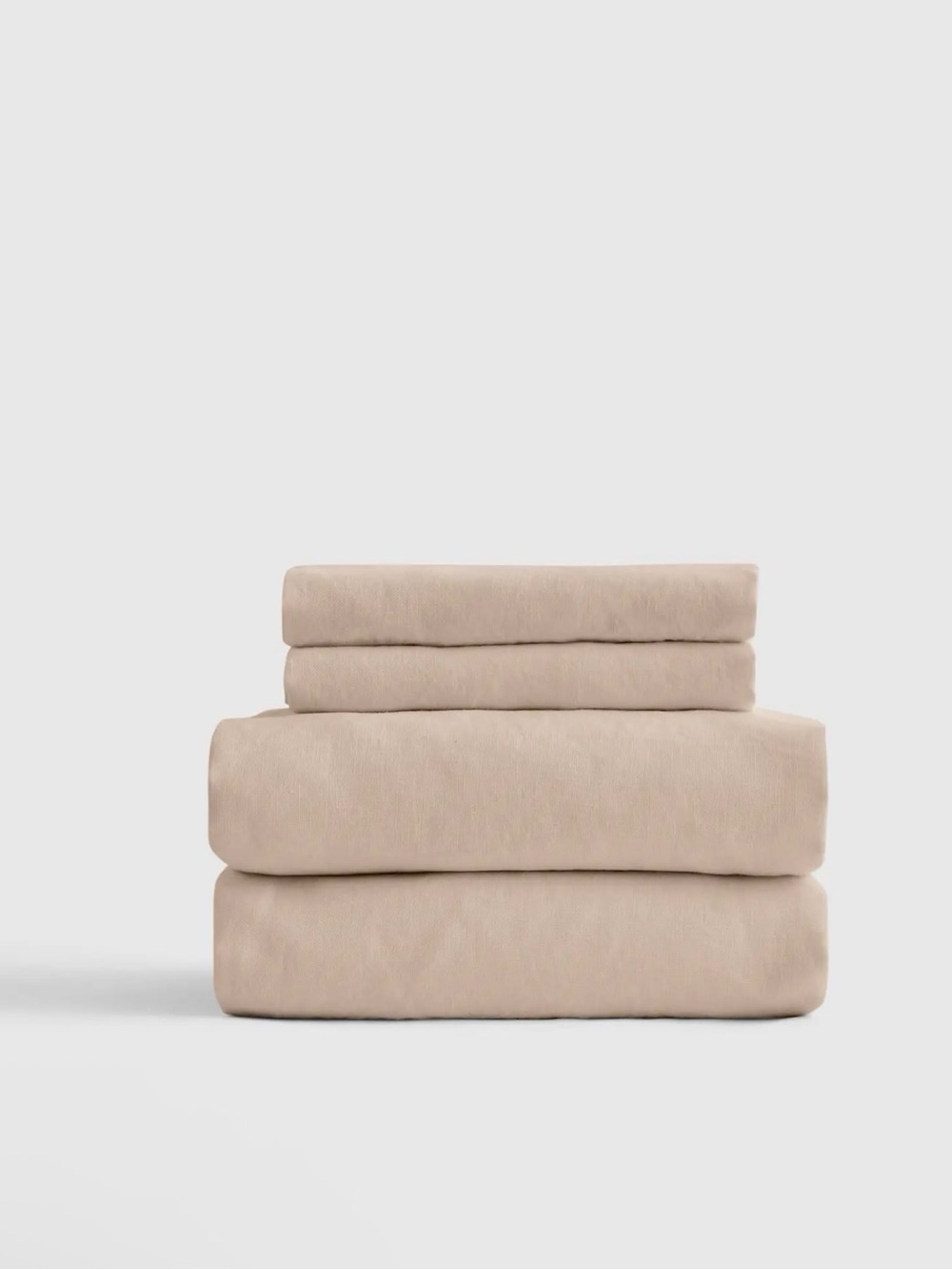 Quince Organic Cotton Sheets in Toffee King Size 632